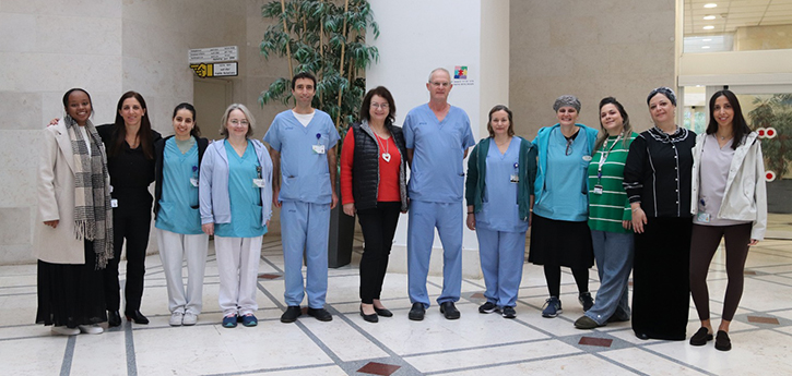 צוות היחידה לאורולוגיית ילדים